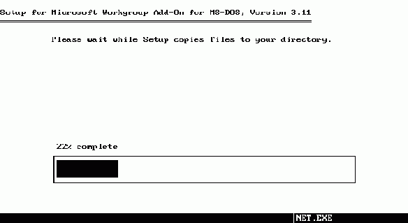  Microsoft Workgroup Add-On for MS-DOS