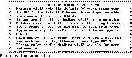    Novell NetWare
